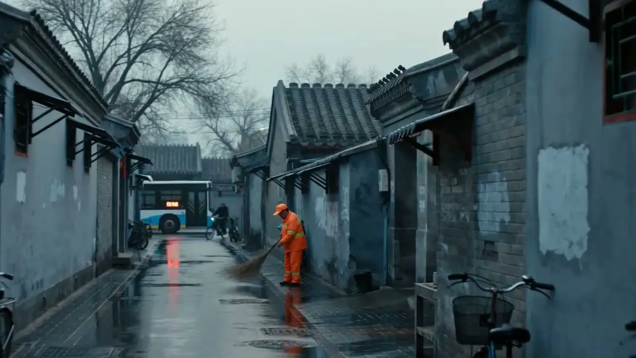 《跟着高德去扫街｜一只肉饼里的北京早晨》｜视频节点 2