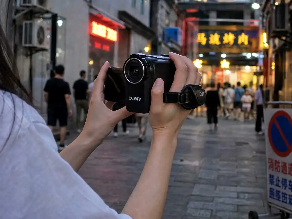 伪纪录片｜你咥咧么｜小许DV翻转自拍·屏幕显示脸·LibTV logo清晰·3秒