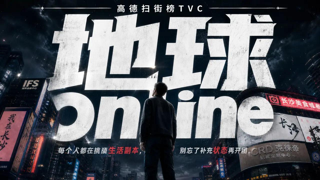 《地球online》长沙服-高德扫街榜TVC
