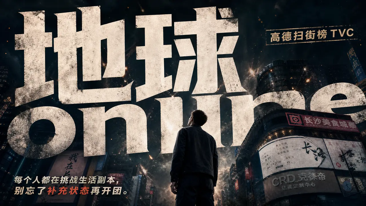 《地球online》长沙服-高德扫街榜TVC｜图片节点 7