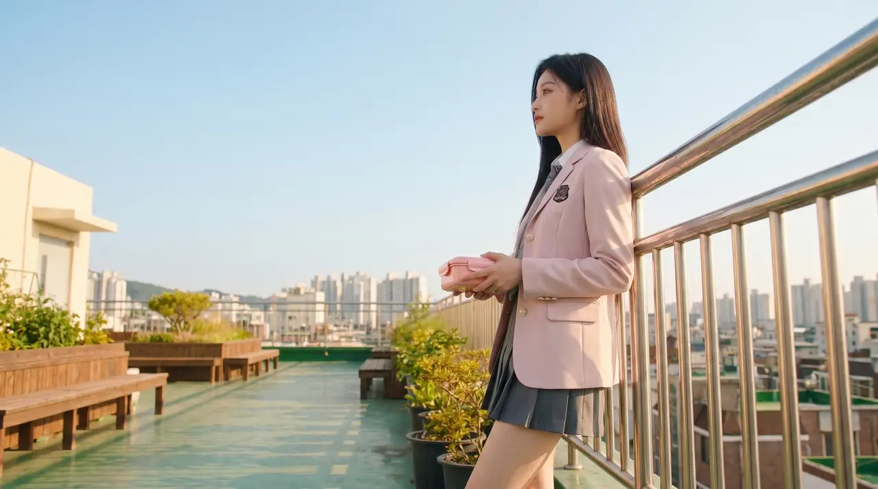 《失忆告白》青春AI微电影｜图片节点 4