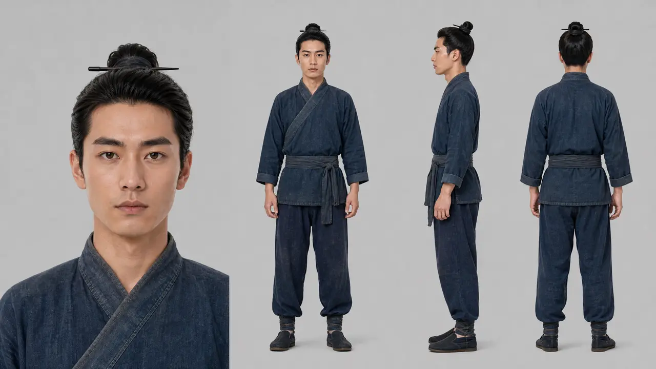 《赤金御押》|第一世·御守|CHAR-FG-MASTER 富贵武侠服装资产板 v3
