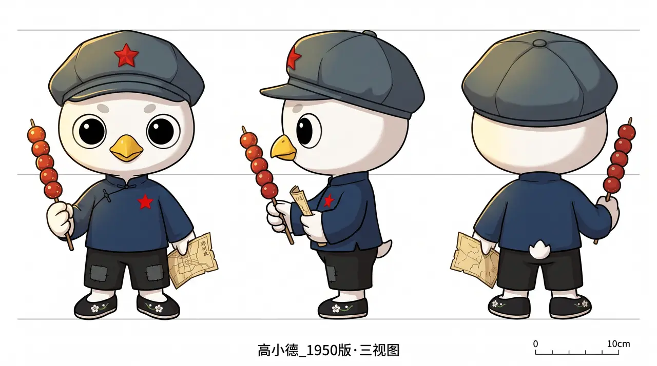 用AI打开郑州的三个时代|高小德_1950版