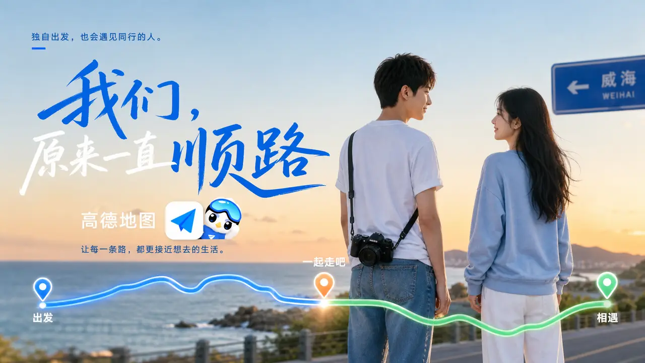 《我们原来一直顺路》高德扫街榜TVC宣传短片