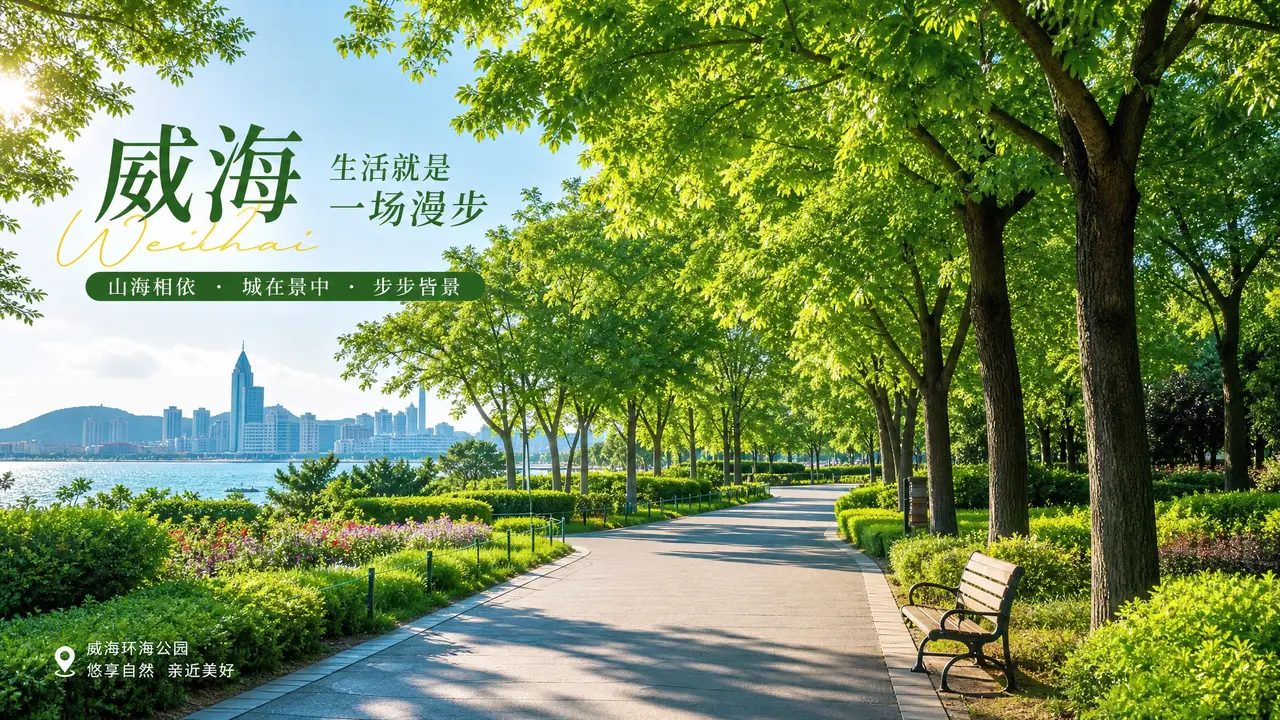《我们原来一直顺路》高德扫街榜TVC宣传短片|S5 威海公园场景锚点
