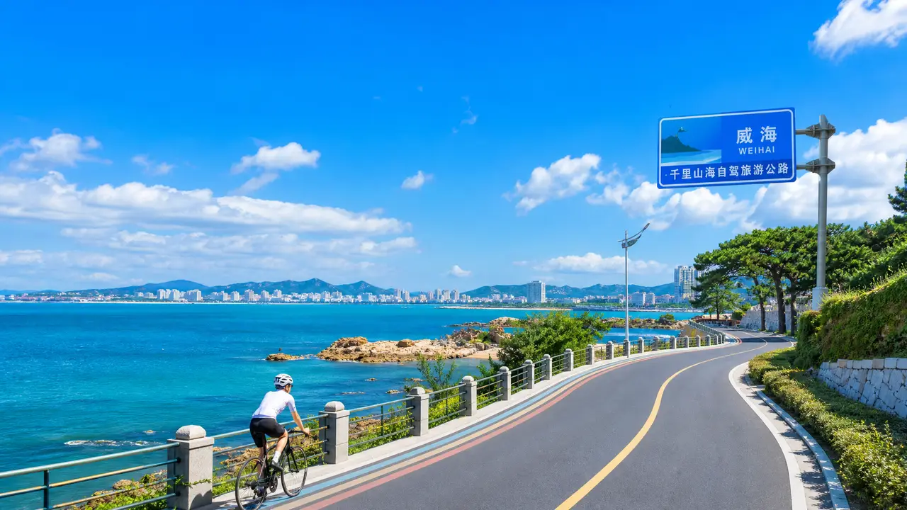 《我们原来一直顺路》高德扫街榜TVC宣传短片|S3 威海海边公路场景锚点