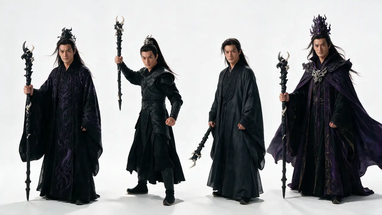 《天道问劫》丨天道有名,名曰裴玄|魔君影冥·四选一造型图