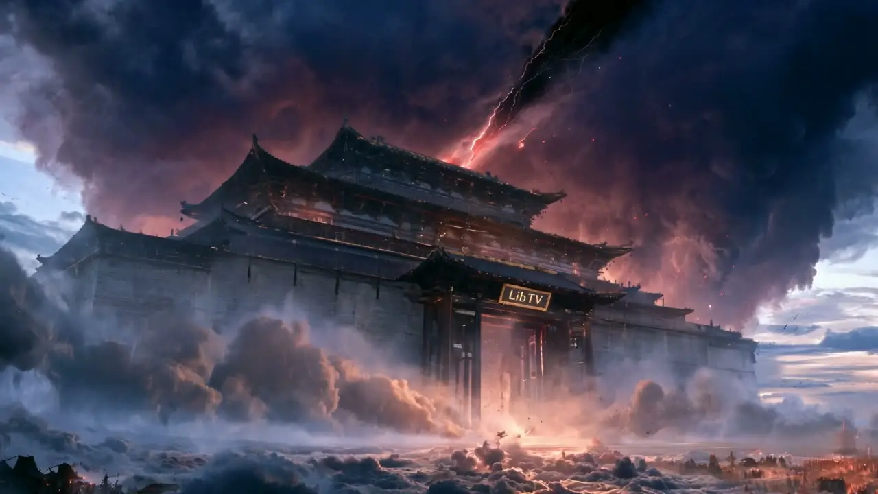 《天道问劫》丨天道有名，名曰裴玄｜seg_2·Shot1·天穹裂口空镜·LibTV牌匾版·前6秒
