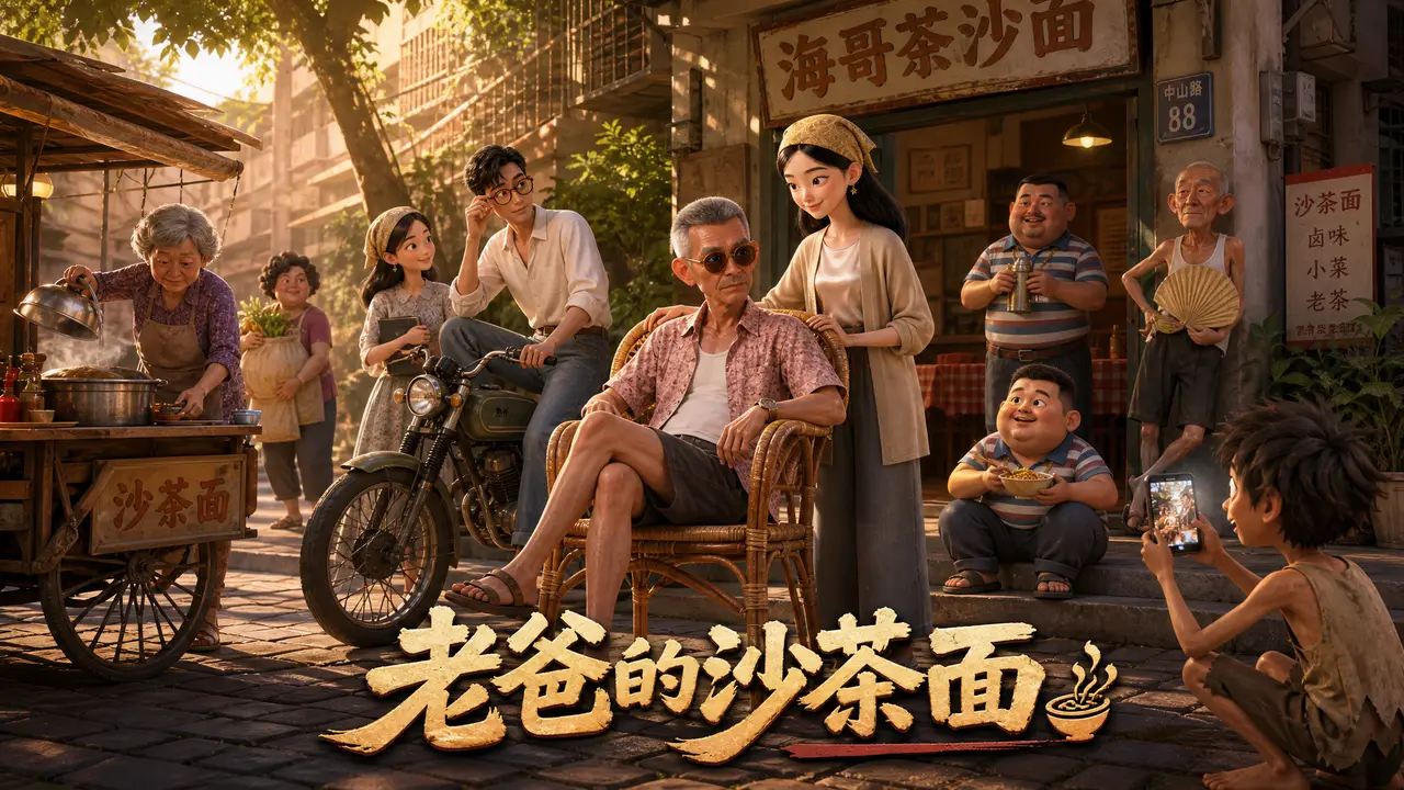 72小时极限创作《老爸的沙茶面》｜图片节点 10