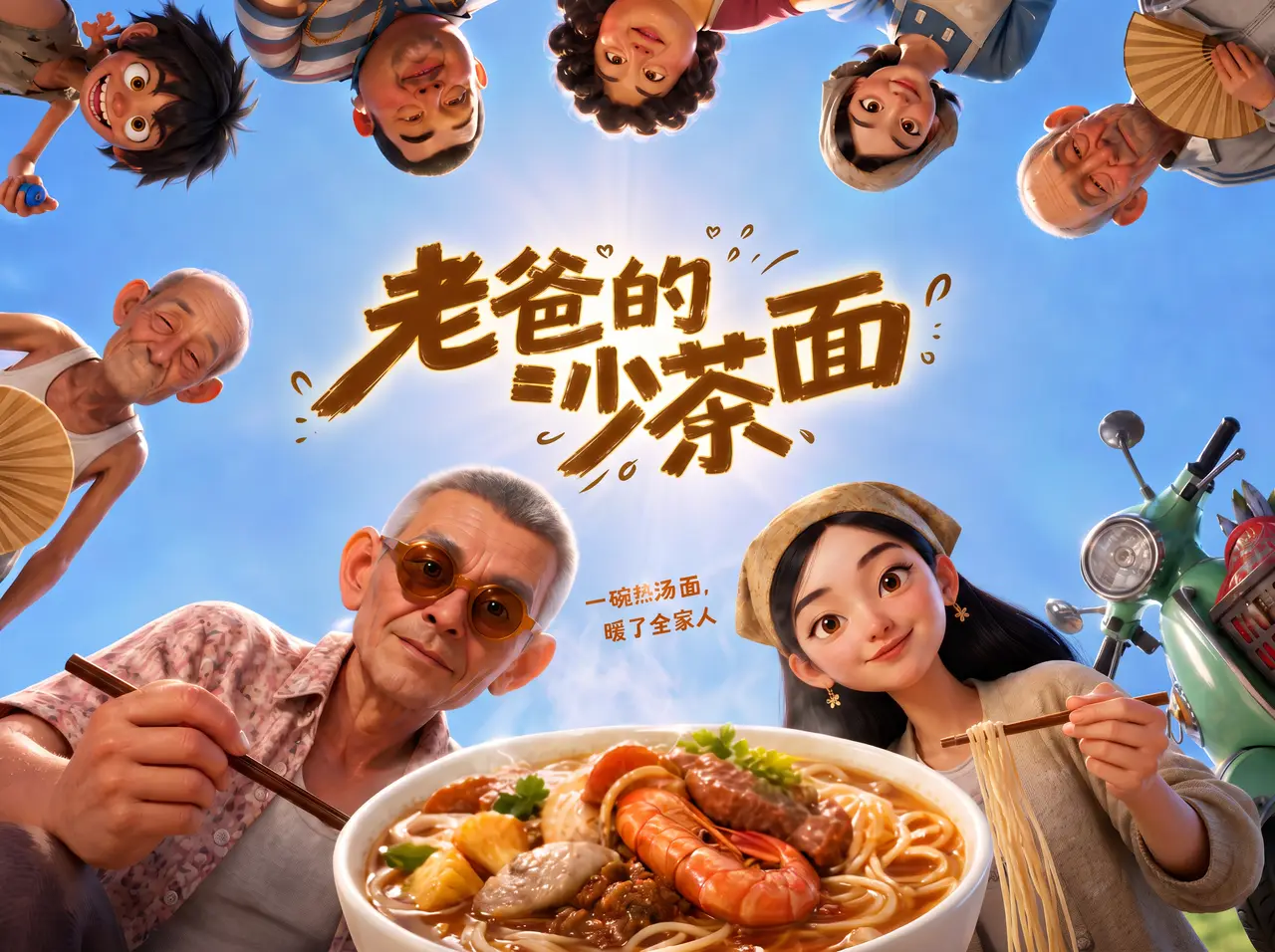 72小时极限创作《老爸的沙茶面》｜图片节点 17
