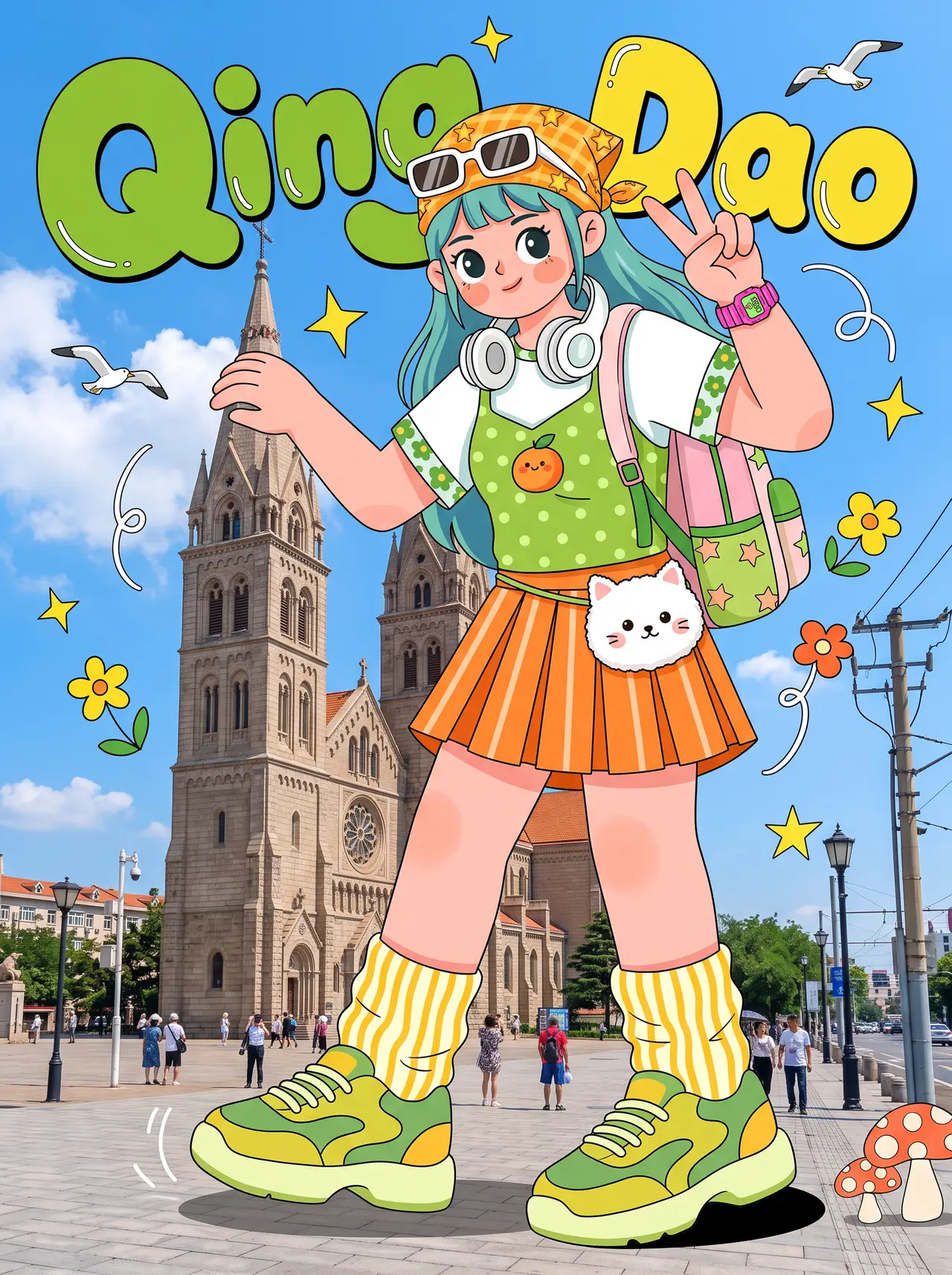 青岛破次元漫游｜2D创意动画｜图片节点 2 - 副本