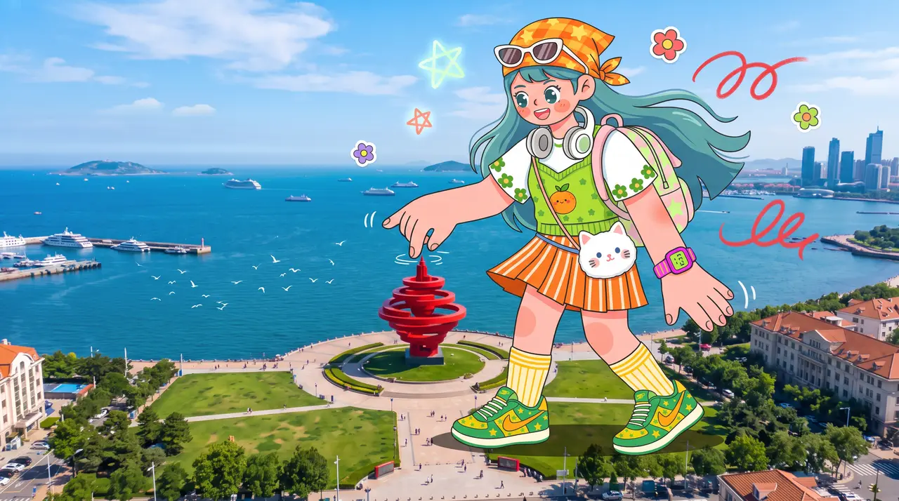 青岛破次元漫游｜2D创意动画｜图片节点 8 - 副本