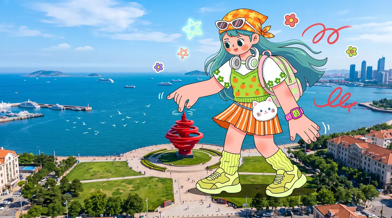 青岛破次元漫游｜2D创意动画｜图片节点 6 - 副本