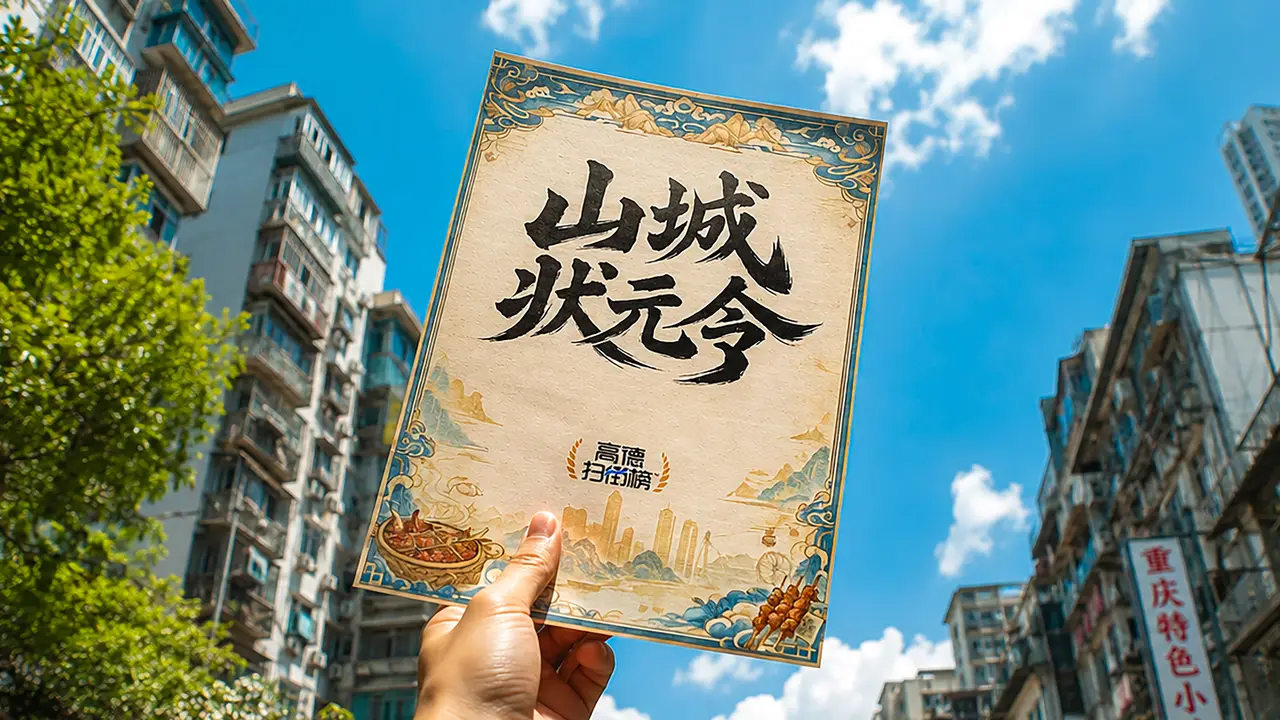 《山城状元令》 高德扫街榜TVC 重庆文旅宣传片