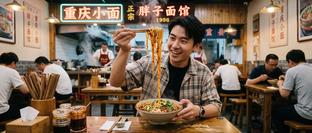 《山城状元令》 高德扫街榜TVC 重庆文旅宣传片|面馆吃面