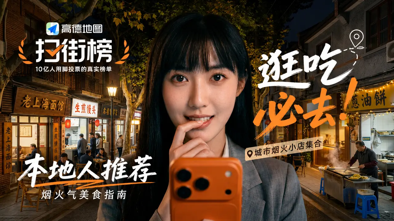 高德扫街榜——烟火上海