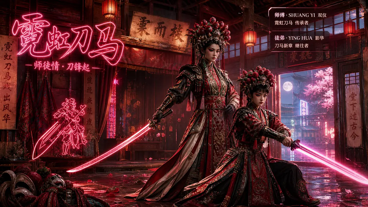 霓虹刀马旦｜图片节点 5