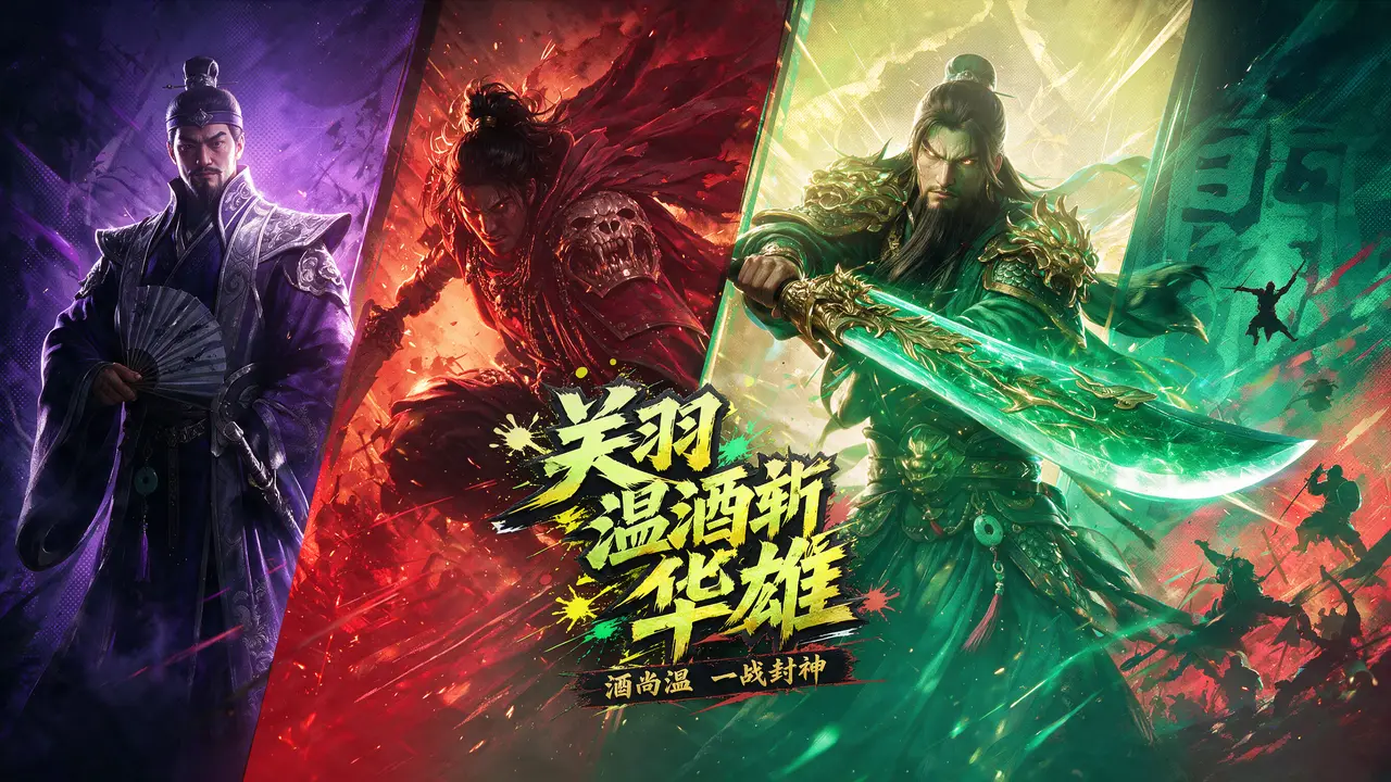 关羽温酒斩华雄|三国经典典故 skill直出seedance2.5