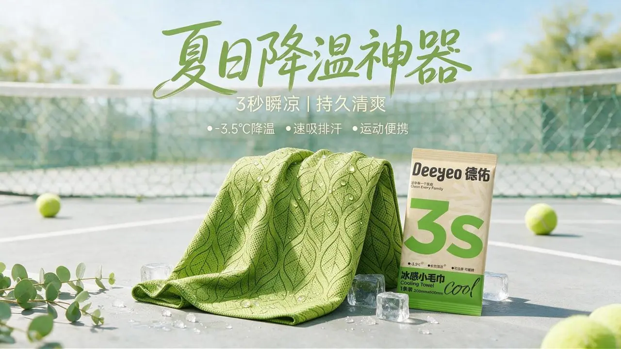 德佑冰感小毛巾