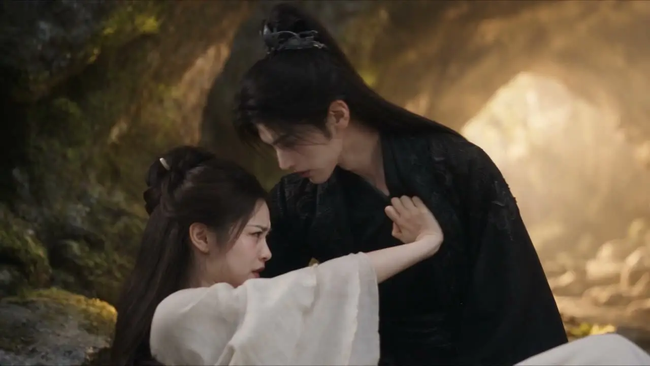仙侠AI短剧《赤玉缘》第1集｜S4-1 洞穴印记承诺