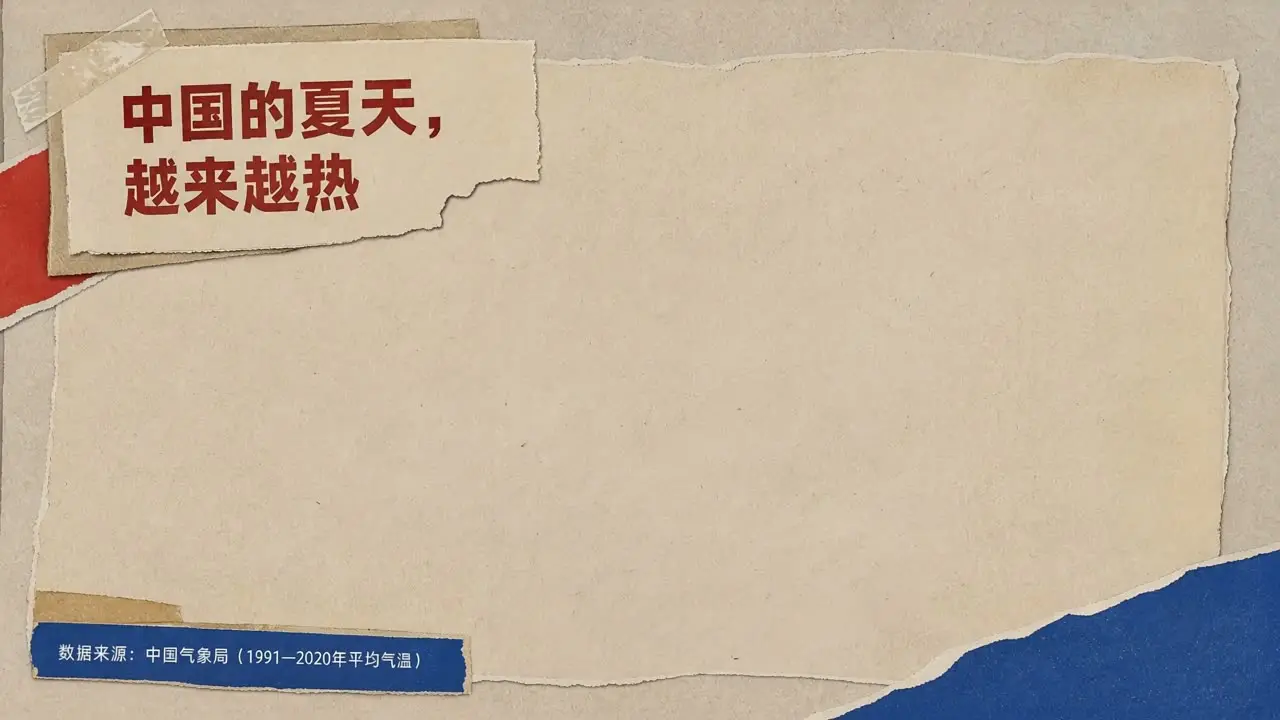 VOX Style 风格Skill 展示-中国城市为什么越来越热｜分镜01-中国热力地图