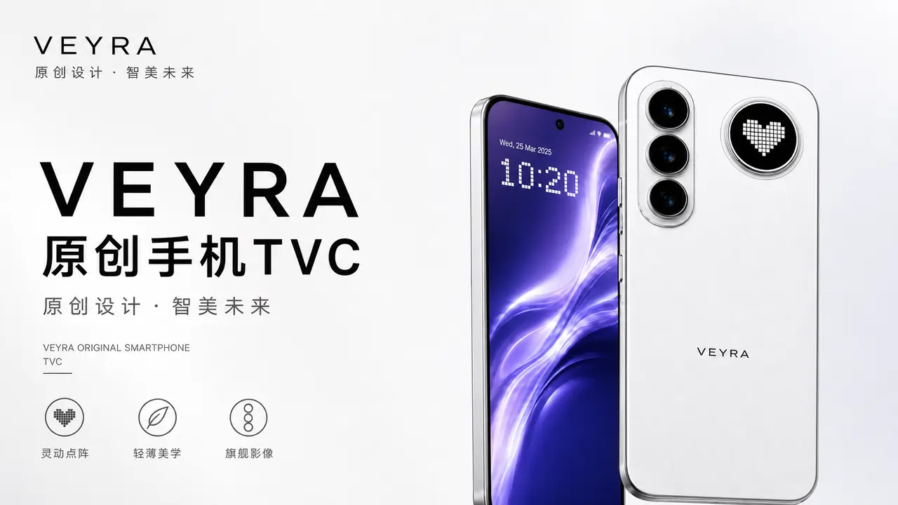 Sd2.5丨1.5小时做完VEYRA原创手机TVC