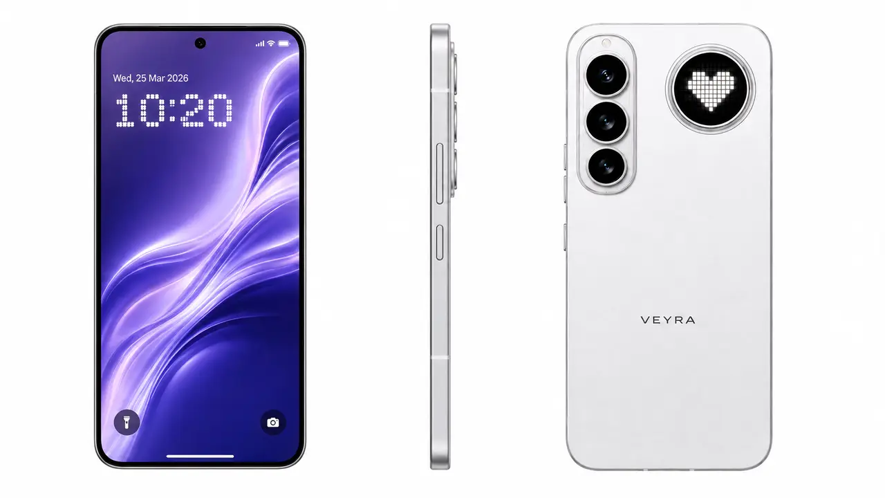 Sd2.5丨1.5小时做完VEYRA原创手机TVC|手机三视图-改