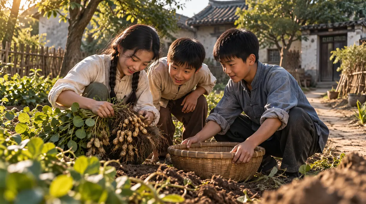 向花生一样|人像质感调节