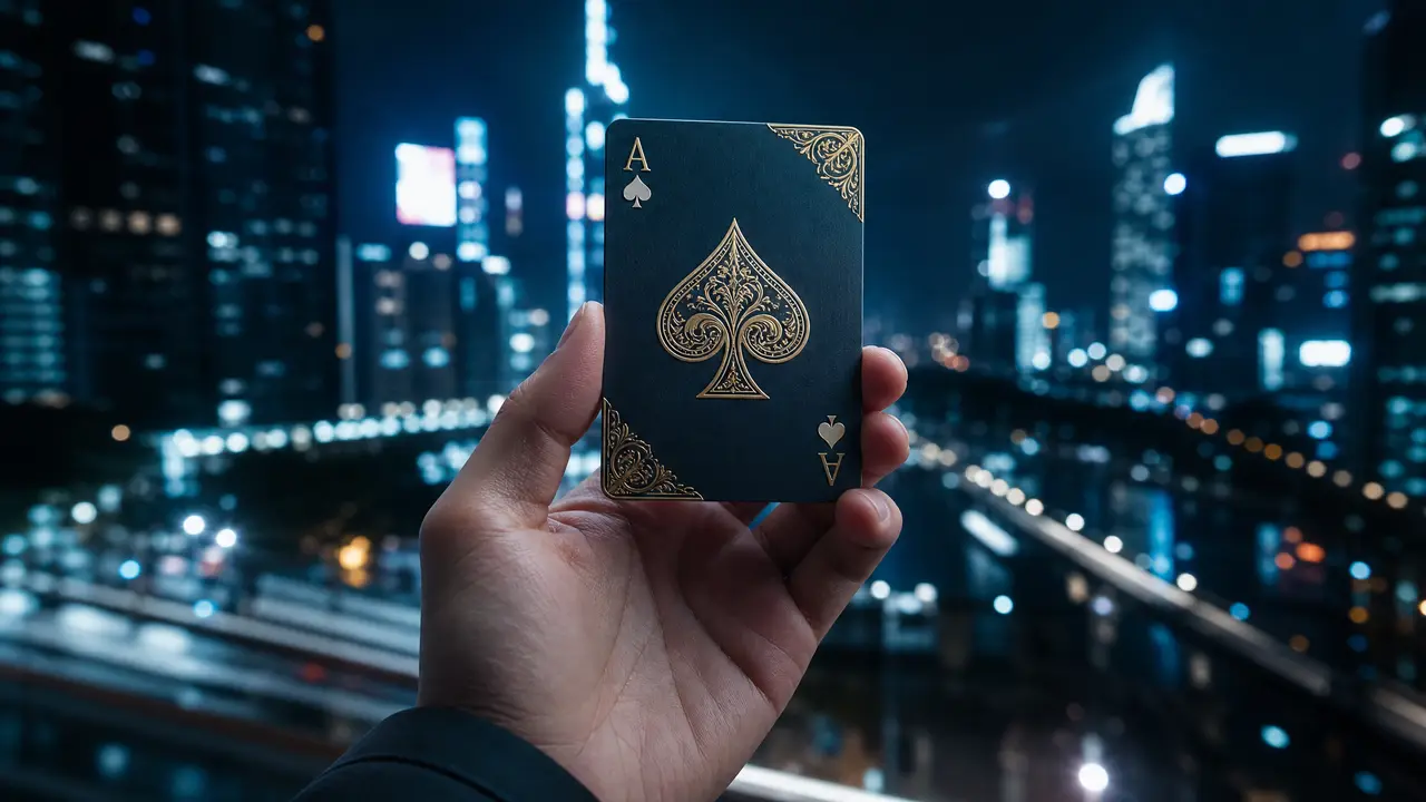用AI把黑桃A「变」成豪车,15秒一镜到底,这个转场绝了✨|image_1 黑桃A起点物