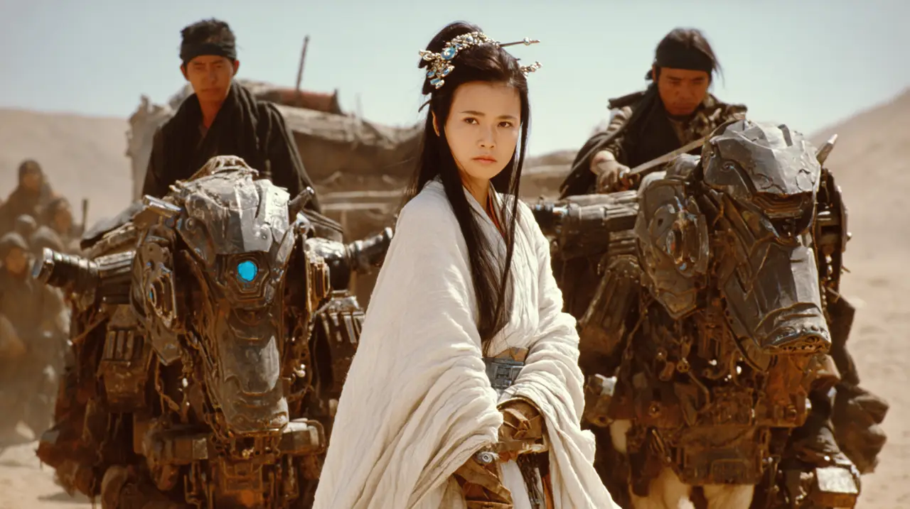 《赛博废土武侠录》你还记得手中的剑吗？｜图片节点 7