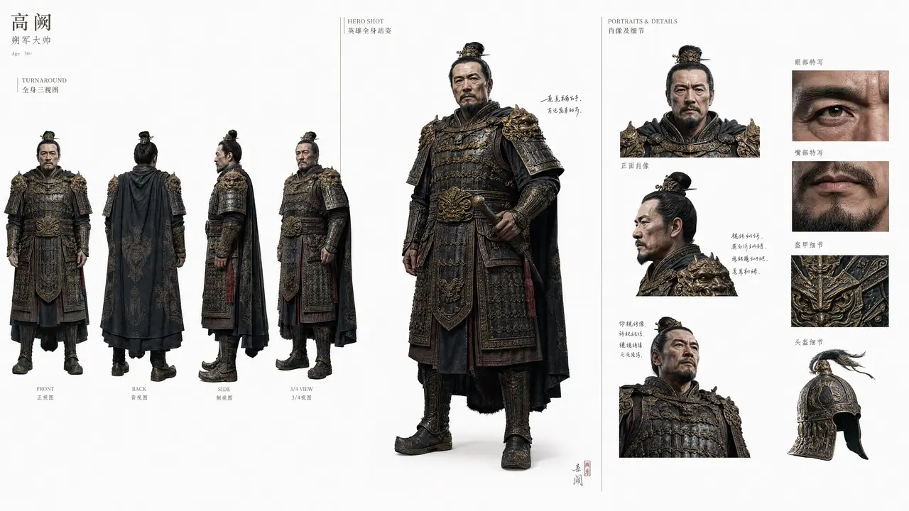 烬旗|高阙-Character Sheet