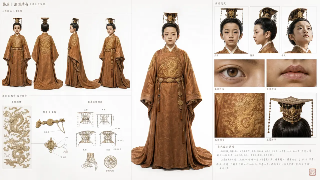 烬旗|韩谅-Character Sheet