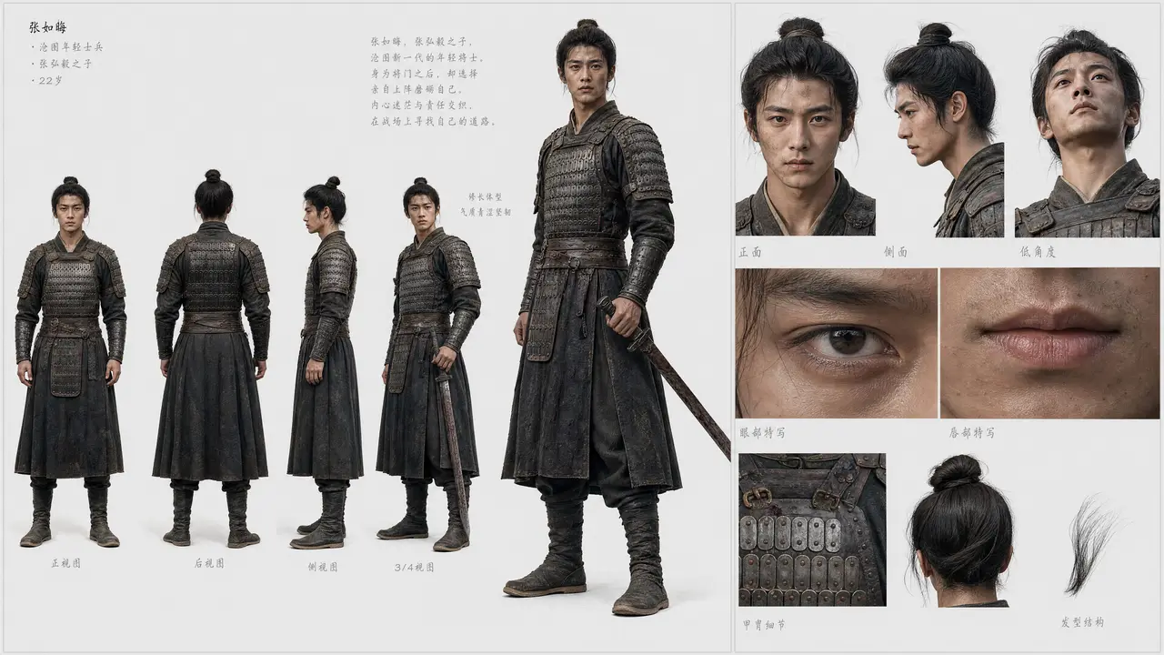 烬旗|张如晦-Character Sheet