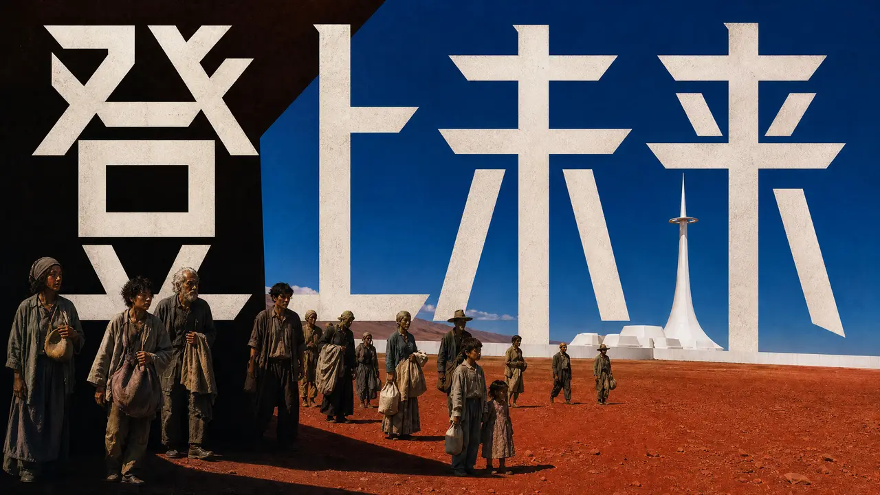 旷野仪式超现实数字艺术丨登上未来