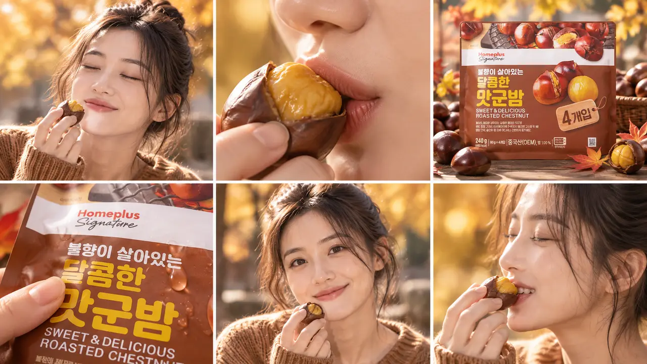 食品 / 美妆 / 生活消费品TVC广告大片skill|第3组分镜图 - 卖点呈现+品尝反应