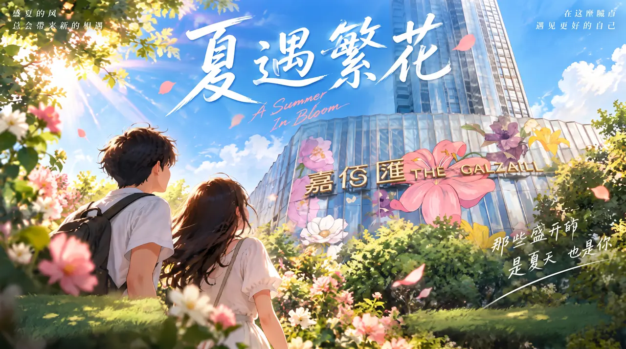 夏遇繁花