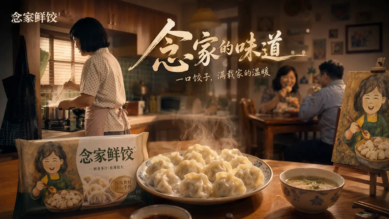 念家鲜饺品牌TVC