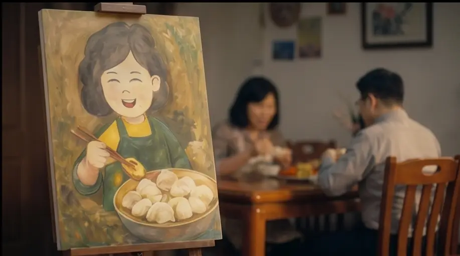 念家鲜饺品牌TVC|宫格分镜 3-3