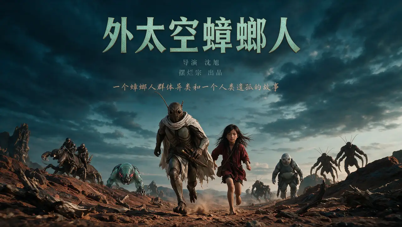 反类型科幻片《外太空蟑螂人》｜图片节点 1