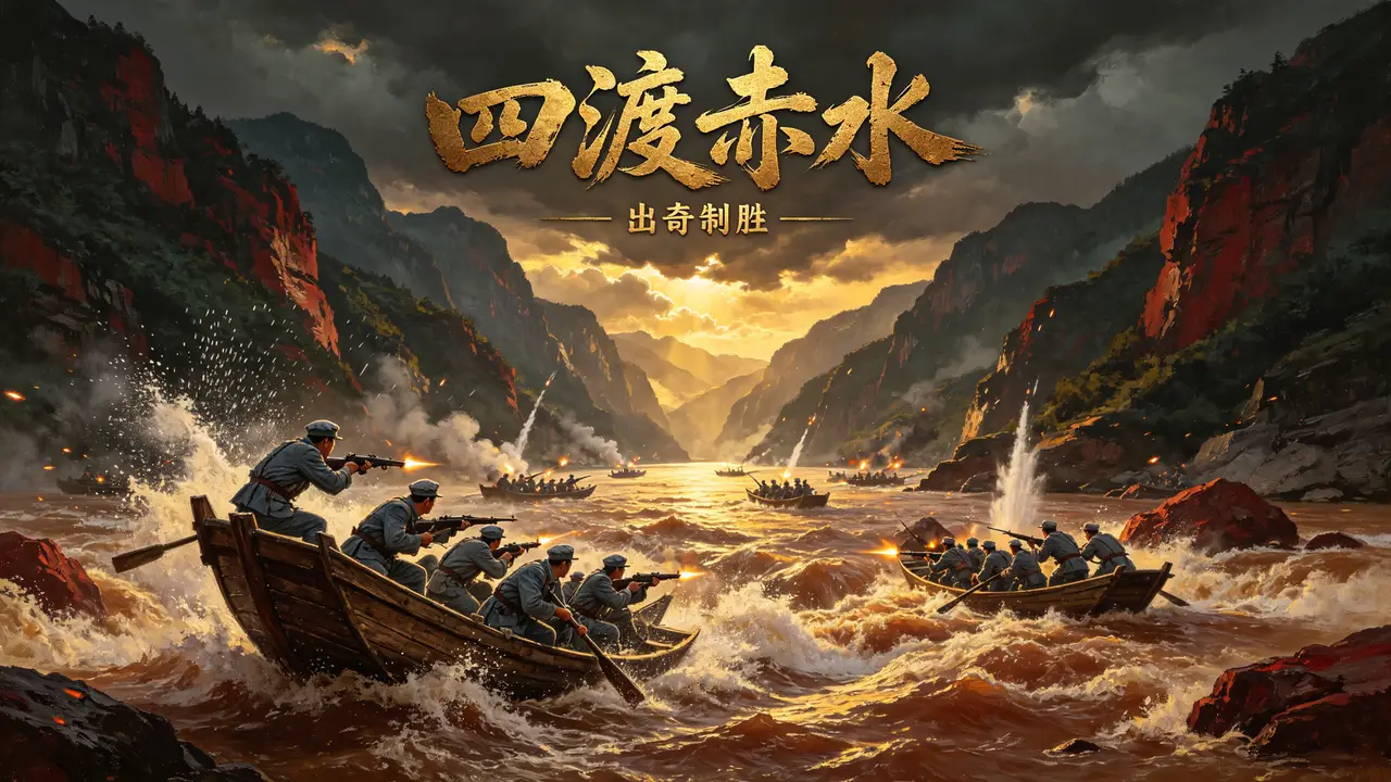 AI第一视角还原四渡赤水