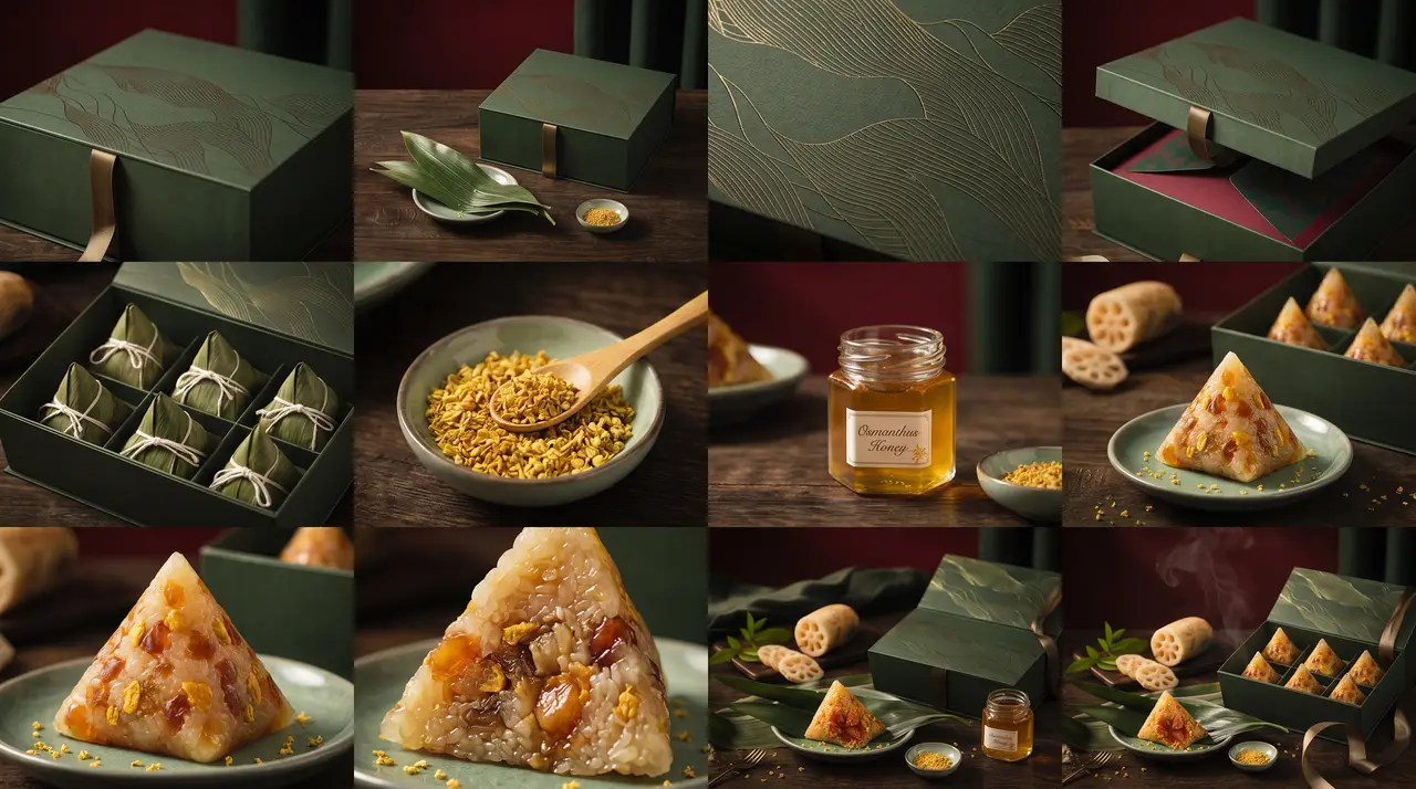 端午节粽子电商美食产品展示TVC｜图片节点 14