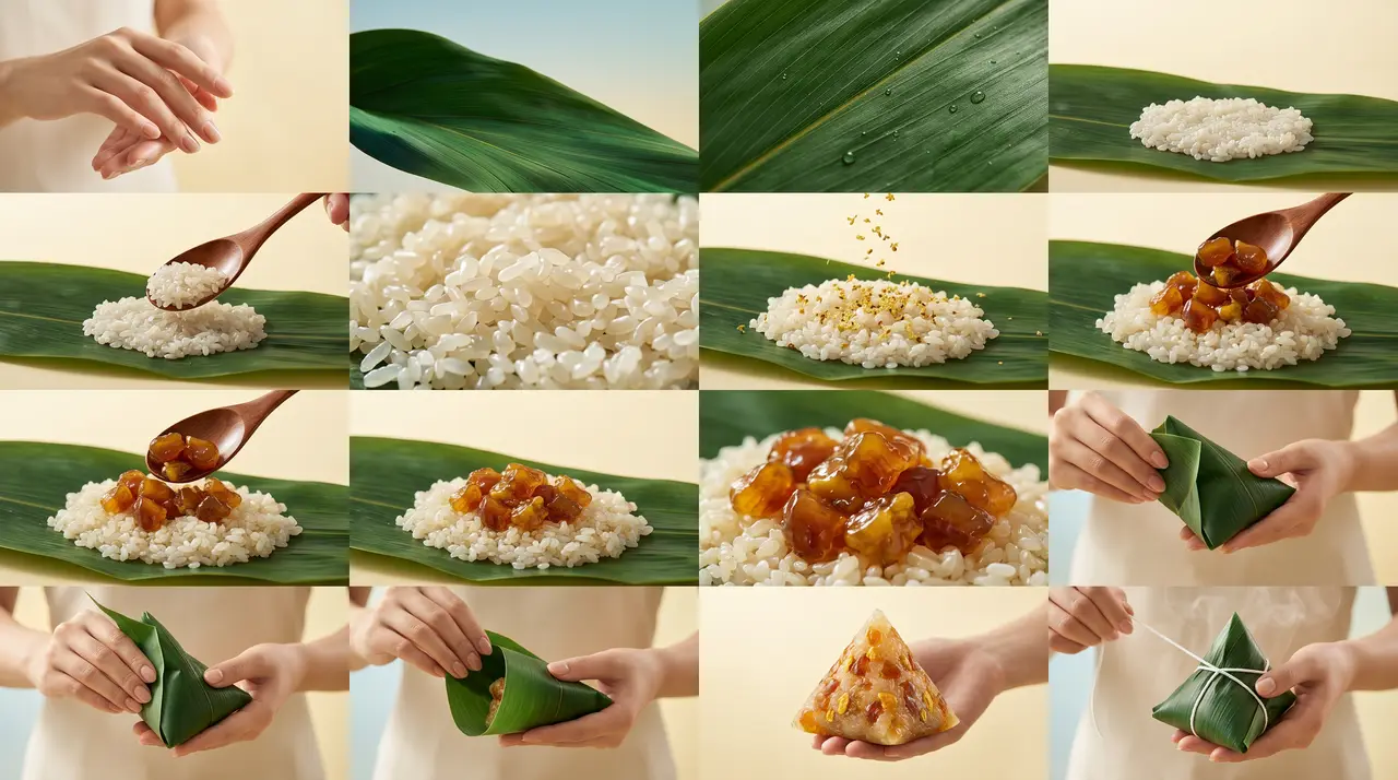 端午节粽子电商美食产品展示TVC｜图片节点 14