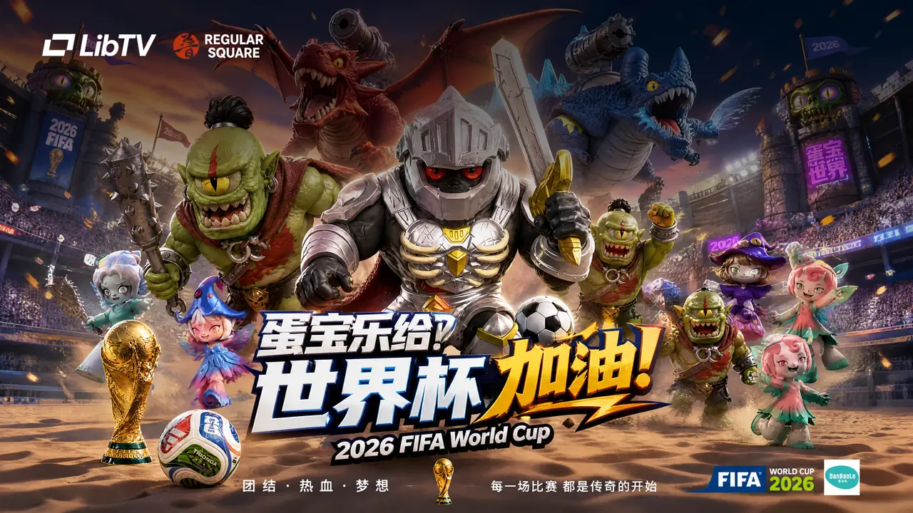 蛋宝乐给世界杯加油- 2026 FIFA World Cup