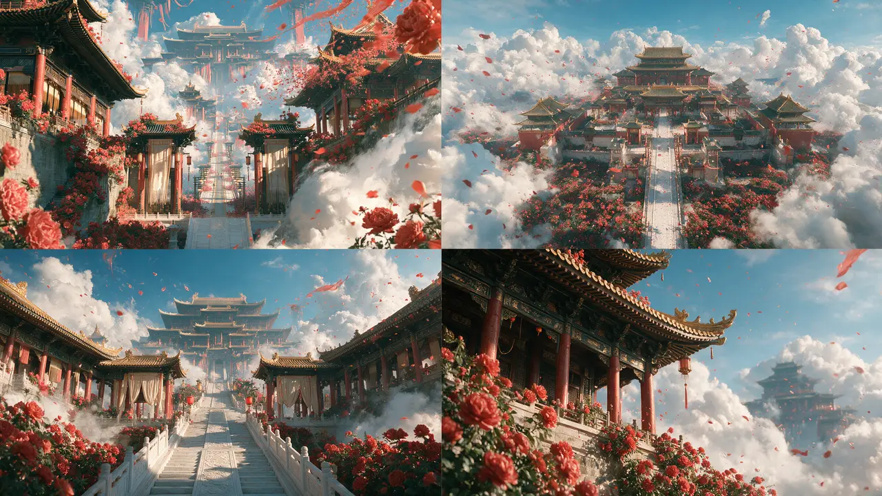 珠宝TVC《拾花 SHIHUA》|shot1-场景-2拓展-2