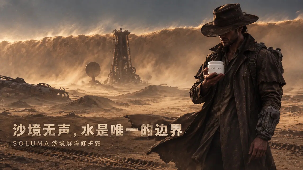 荒漠美妆修复霜电商短片