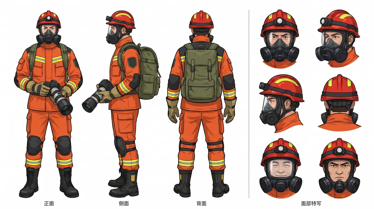 尼康 影像从心｜角色三视图