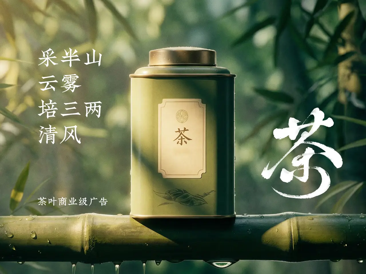 新中式茶叶商业级广告