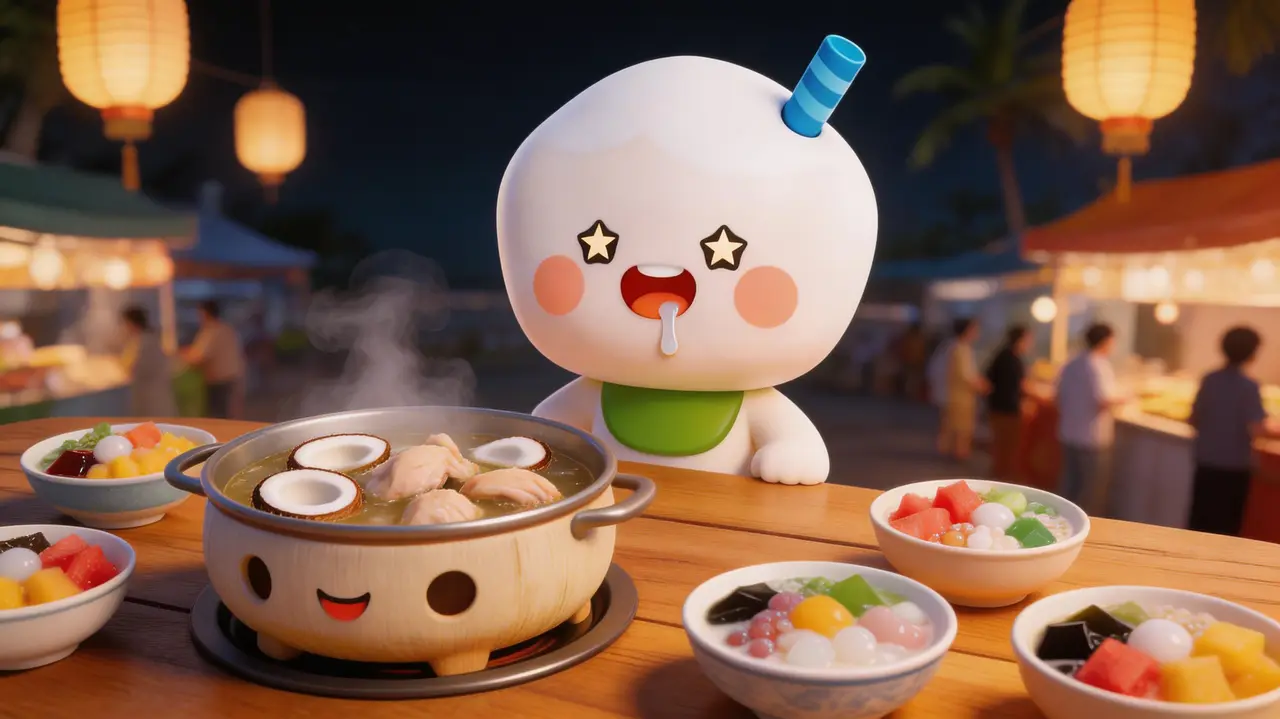 卡通IP形象宣传动画丨可爱小椰汁｜分镜 #3