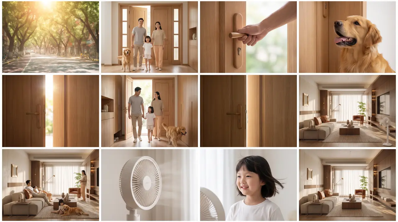 《夏风归家》电商产品室内家电广告视频TVC｜图片节点 10 - 副本