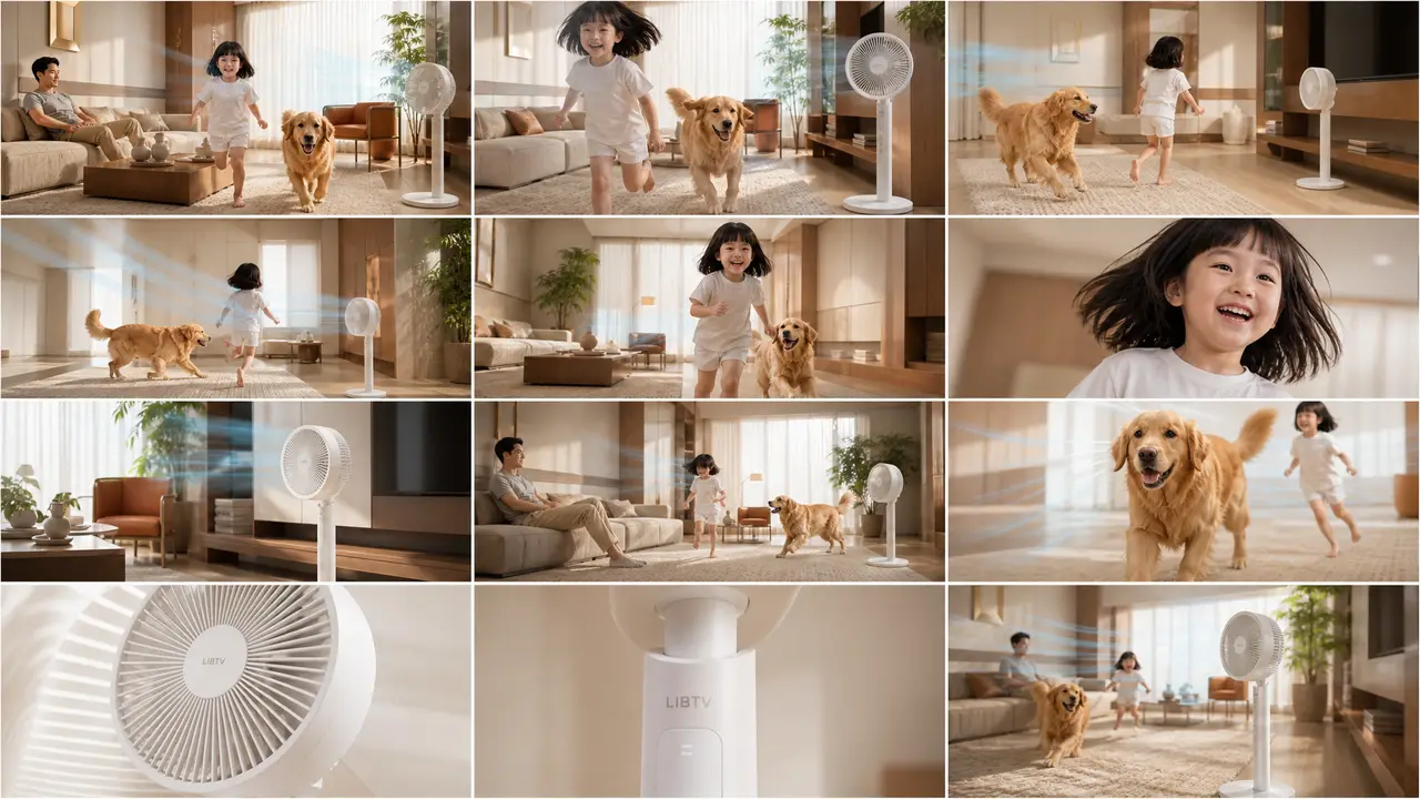 《夏风归家》电商产品室内家电广告视频TVC｜图片节点 10 - 副本
